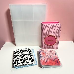 Y2K bundle of Polaroid Instax mini photo albums